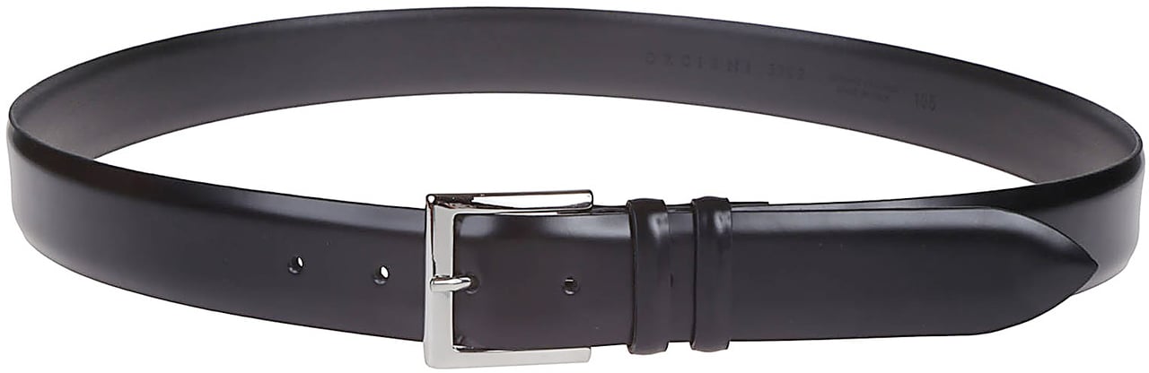 Orciani Classic Belt Black Zwart