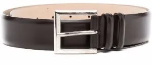 Orciani cintura classica calf in pelle brown Bruin