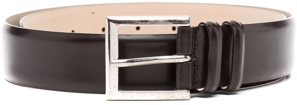 Orciani cintura classica calf in pelle brown Bruin