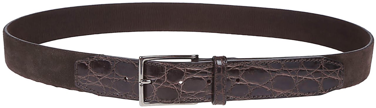 Orciani Classic Belt Brown Bruin