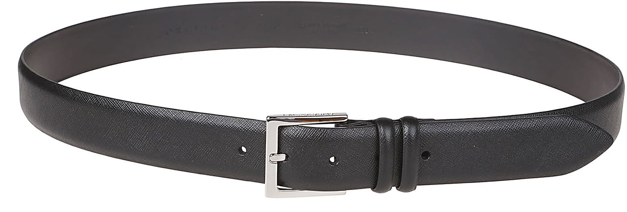 Orciani Classic Basic Belt Black Zwart