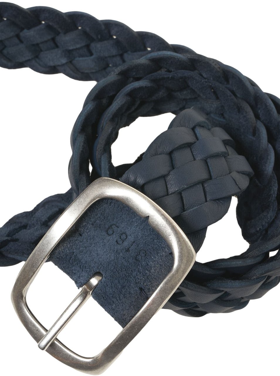 Orciani Belt 'Hunting Double' Blauw