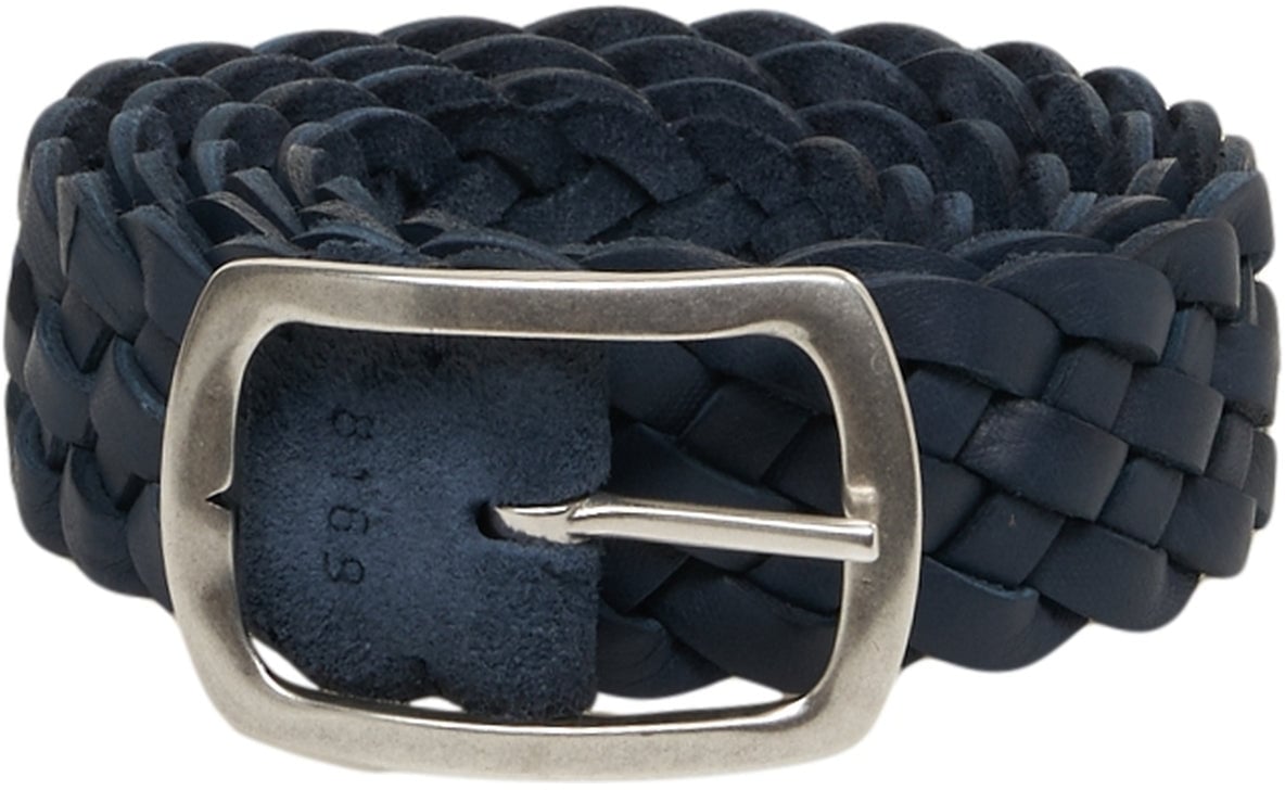 Orciani Belt 'Hunting Double' Blauw