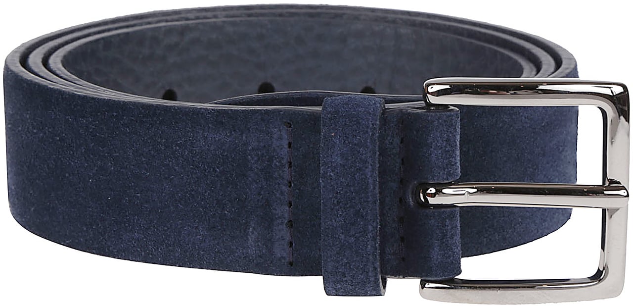 Orciani Amalfi Belt Blue Blauw