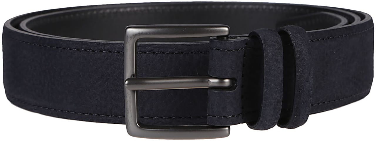 Orciani Nabucco Classic Belt Blue Blauw