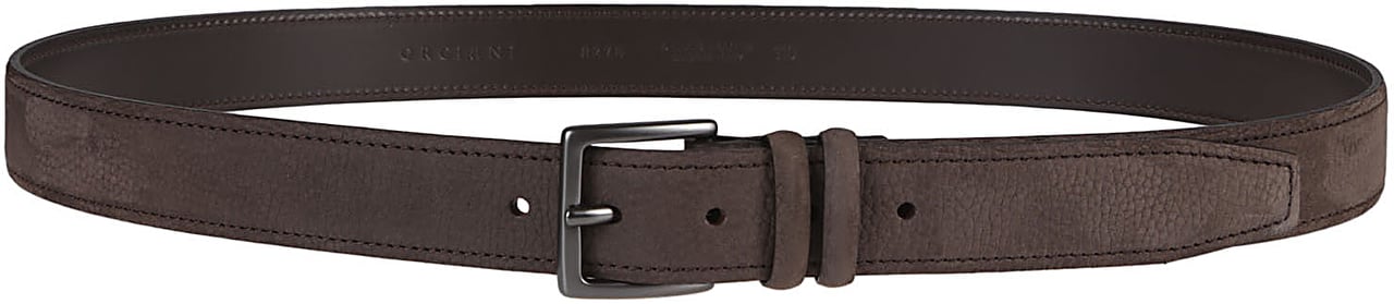Orciani Nabucco Classic Belt Brown Bruin