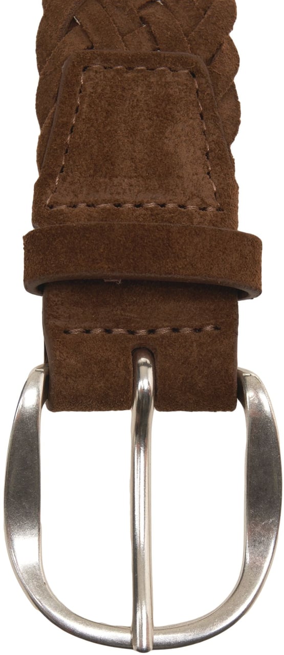 Orciani Suede belt 'SUP' Bruin