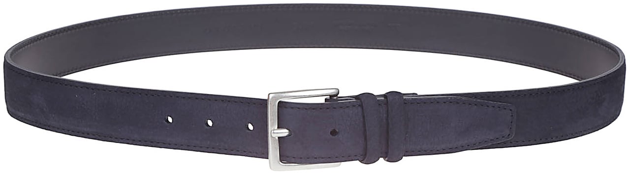 Orciani Classic Belt Blue Blauw