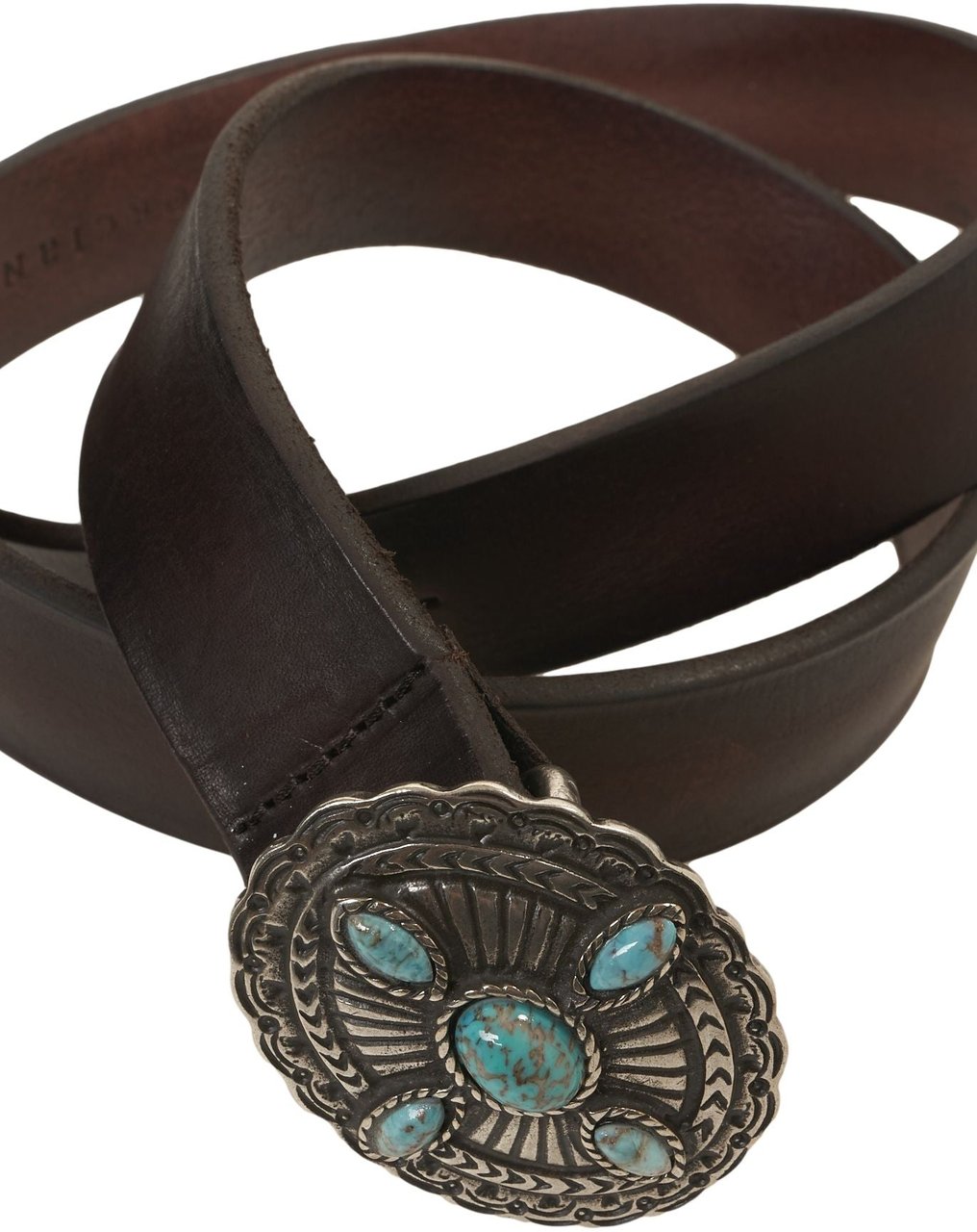 Orciani Belt 'Bull Soft' Bruin