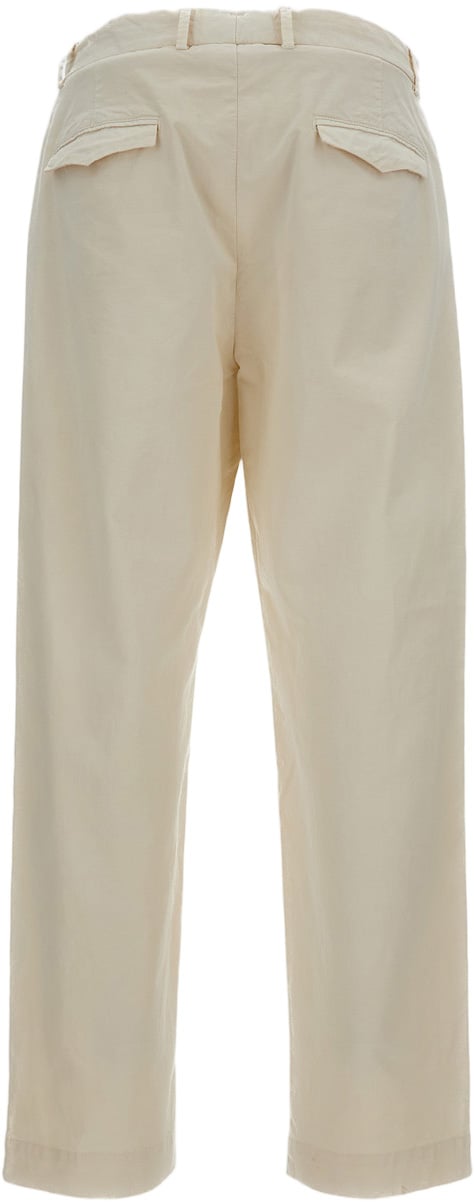 Original Vintage Beige Chino Cotton Trousers Neutraal