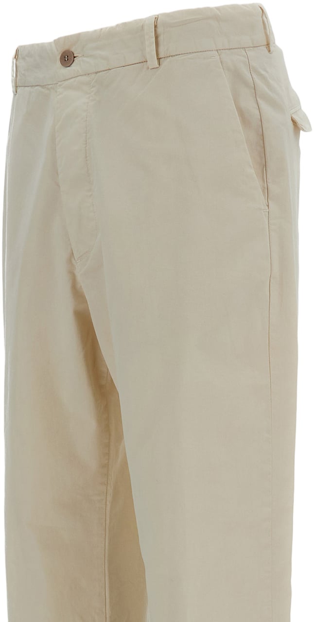 Original Vintage Beige Chino Cotton Trousers Neutraal