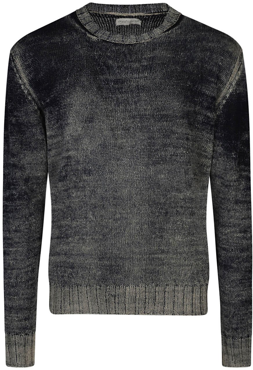 Original Vintage Sweaters Blue Blauw