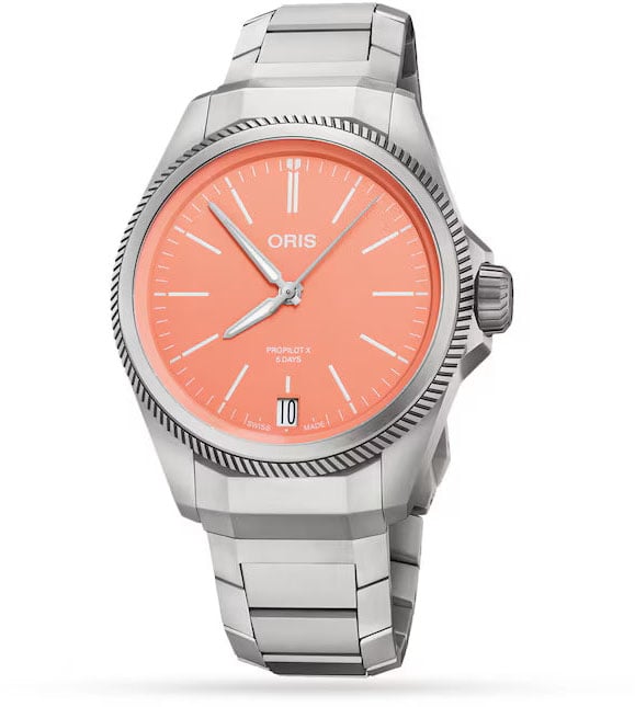 Oris Oris ProPilot X Calibre 400 Unisex Horloge 39mm Zilver