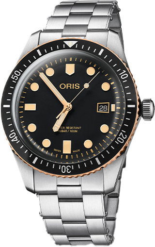 Oris Oris Divers Sixty-Five Steel Herenhorloge 42mm Zilver