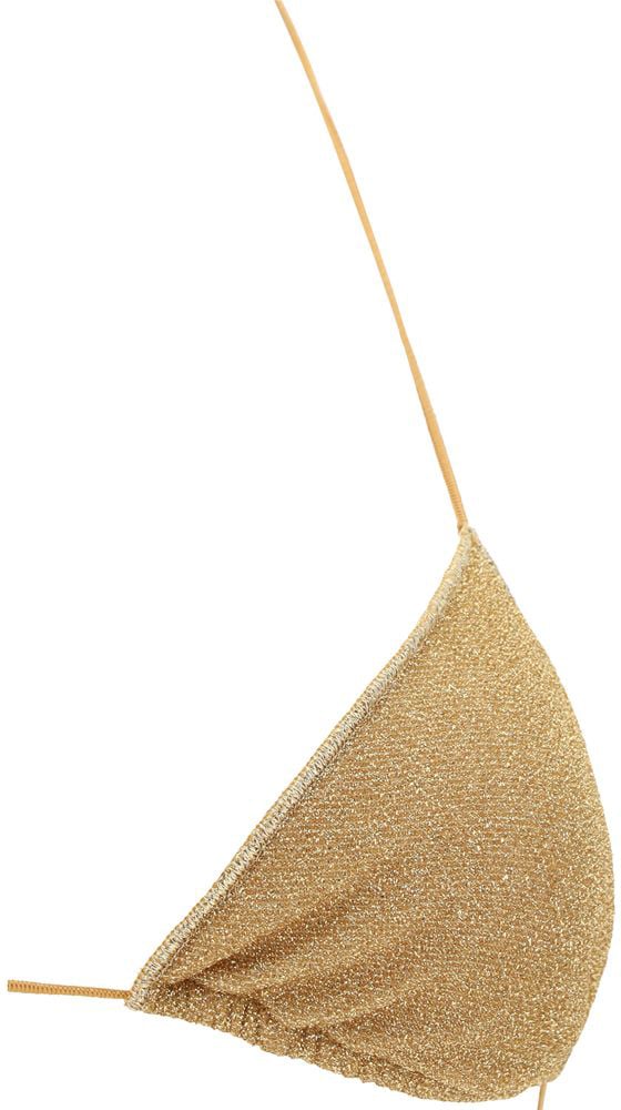 Oséree Oséree Gold Elastane Bikini Goud