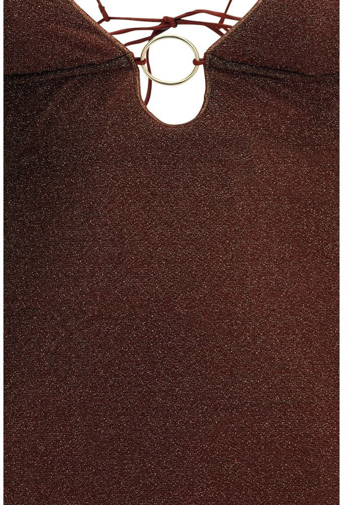 Oséree Brown Polyamide Casual Dress Bruin