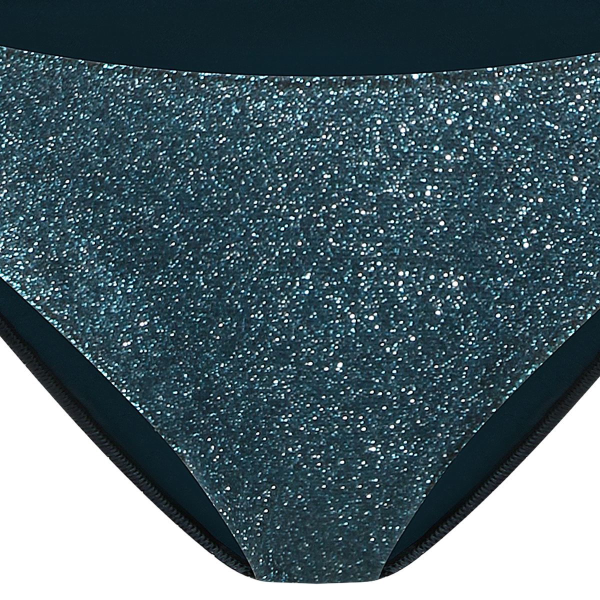 Oséree Scoop Neck Teal Bikini Set Groen