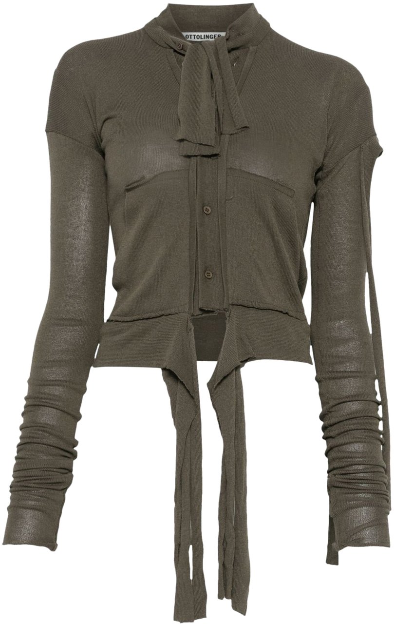 Ottolinger Sweaters Green Groen