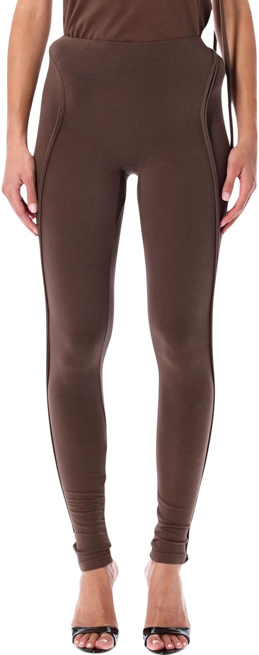 Ottolinger Leggings Dark Brown Bruin