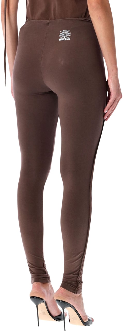Ottolinger Leggings Dark Brown Bruin