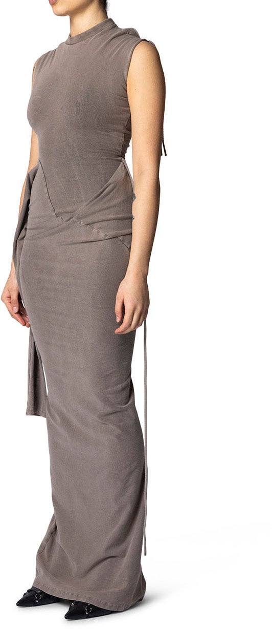 Ottolinger SLEEVE MAXI DRESS BEIGE Beige