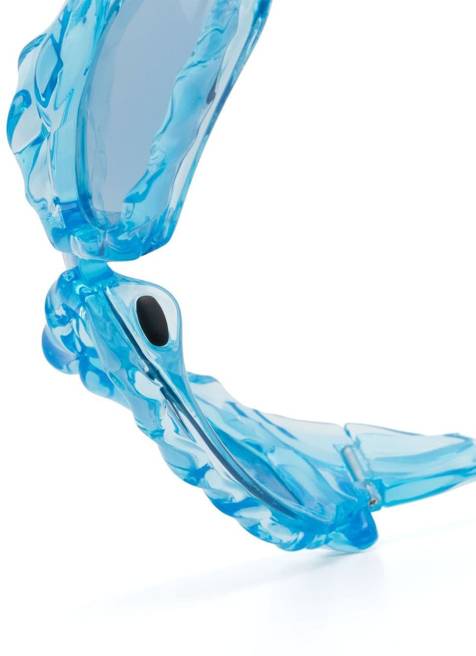 Ottolinger Sunglasses Clear Blue Blauw