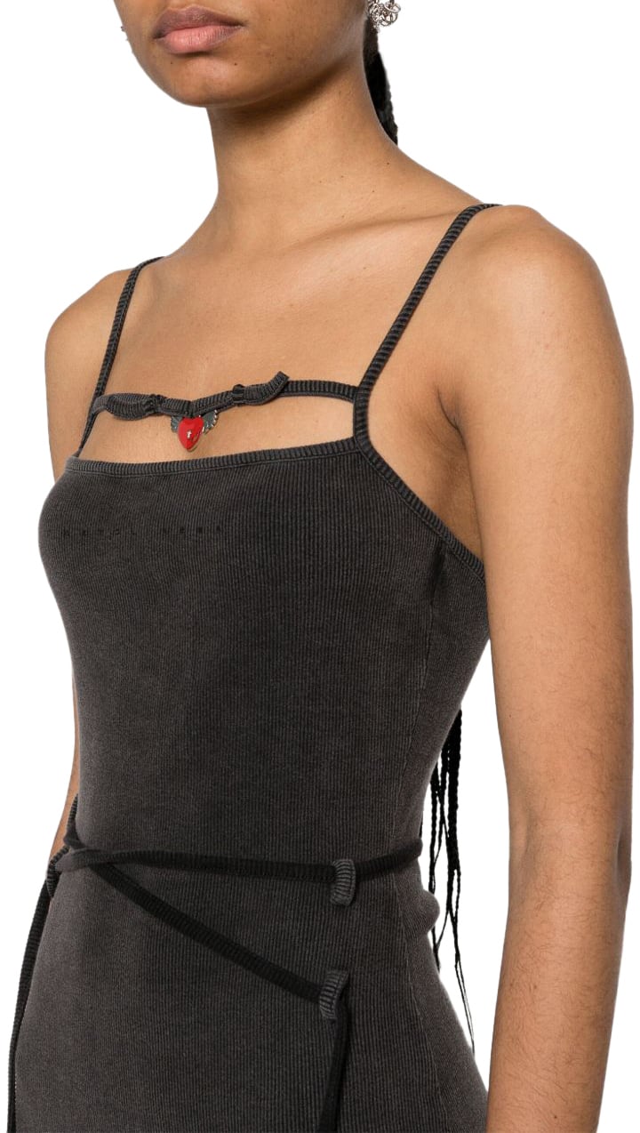 Ottolinger Dresses Black Donkergrijs