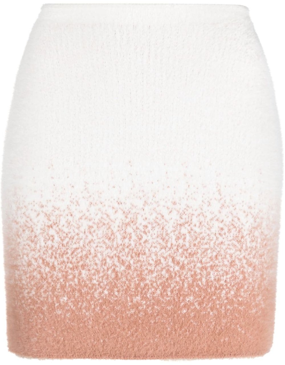Ottolinger Knit Skirt White/rose Wit