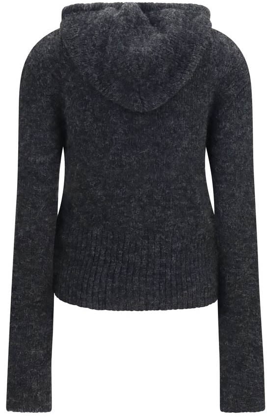 Our Legacy Gray Alpaca Vicugna Pacos Sweatshirt Grijs