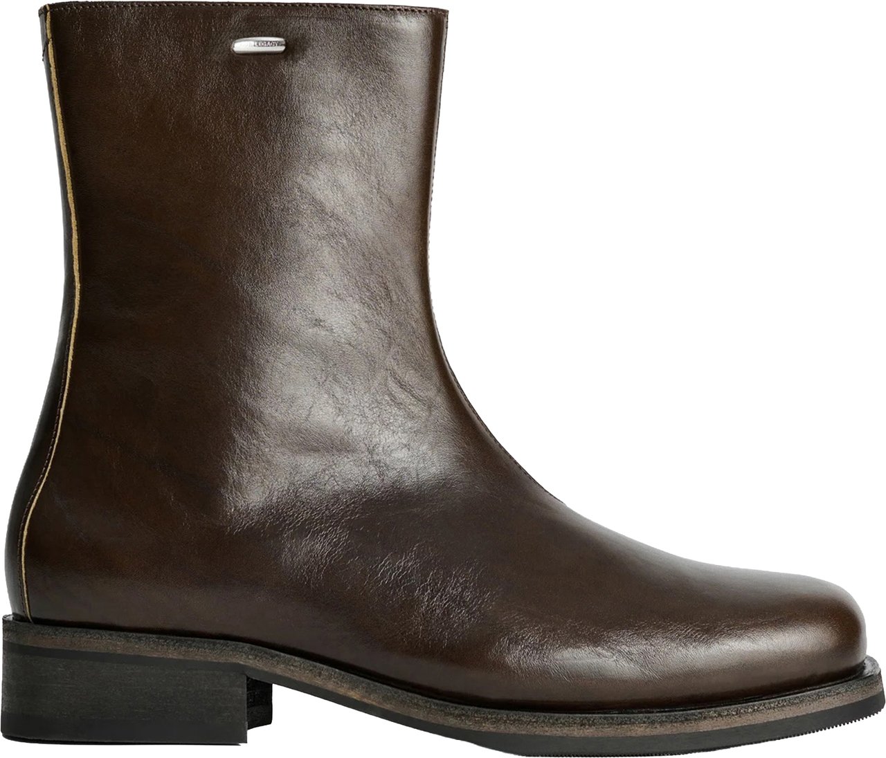 Our Legacy Boots Deep Olive Leather Bruin