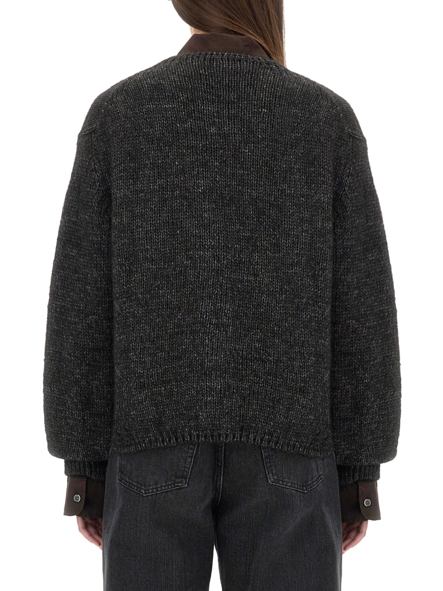 Our Legacy CARDIGAN "ACADEMY" Zwart