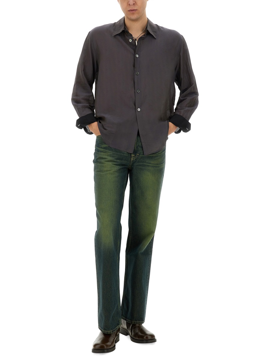 Our Legacy STRAIGHT LEG JEANS Groen