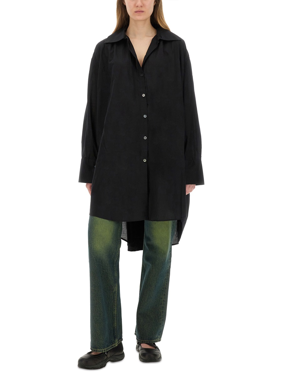 Our Legacy CHEMISIER DRESS "GALE" Zwart