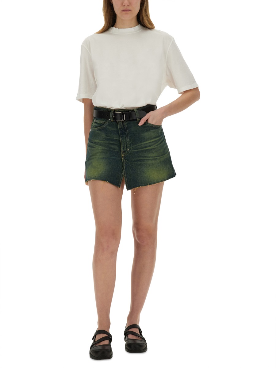 Our Legacy MALIBU "COVER" SKIRT Groen