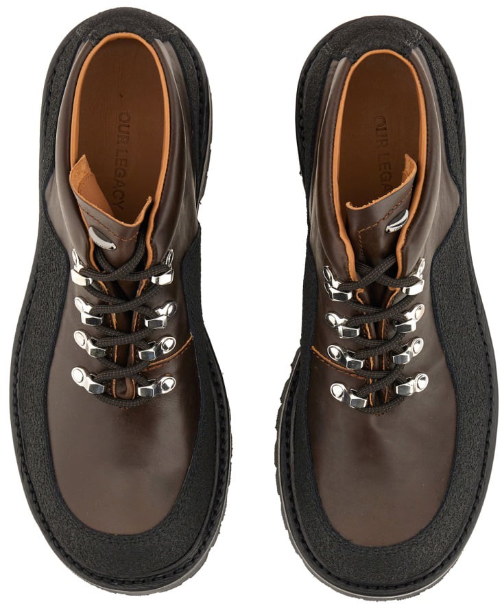 Our Legacy LEATHER "QUEST" SHOE Bruin