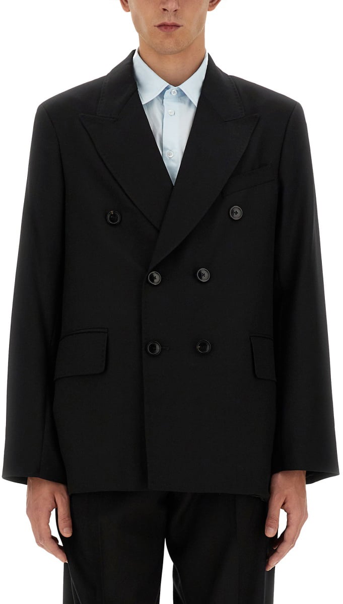 Our Legacy DOUBLE-BREASTED BLAZER Zwart