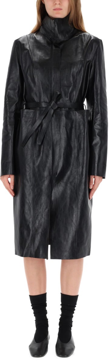 Our Legacy "CONCEALED" COAT Zwart