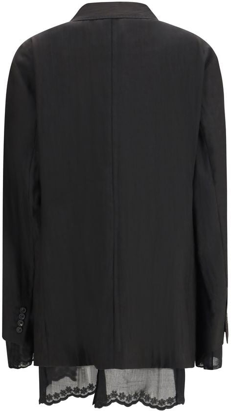 Our Legacy Reversible linen jacket Zwart