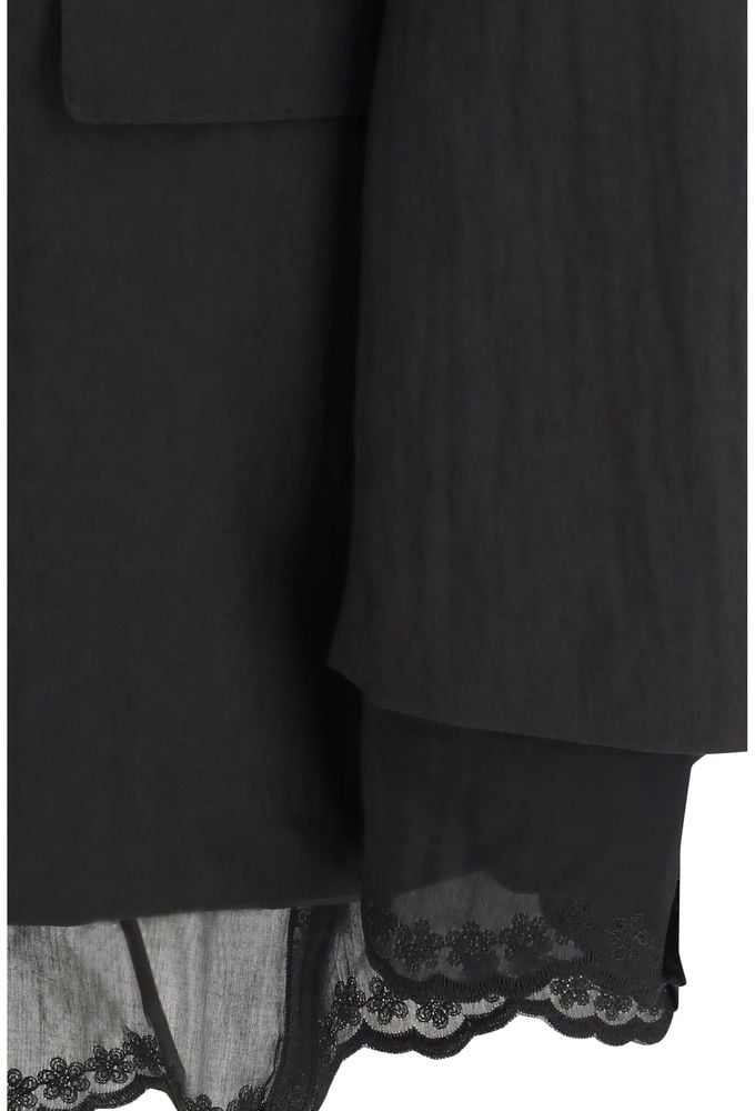 Our Legacy Reversible linen jacket Zwart