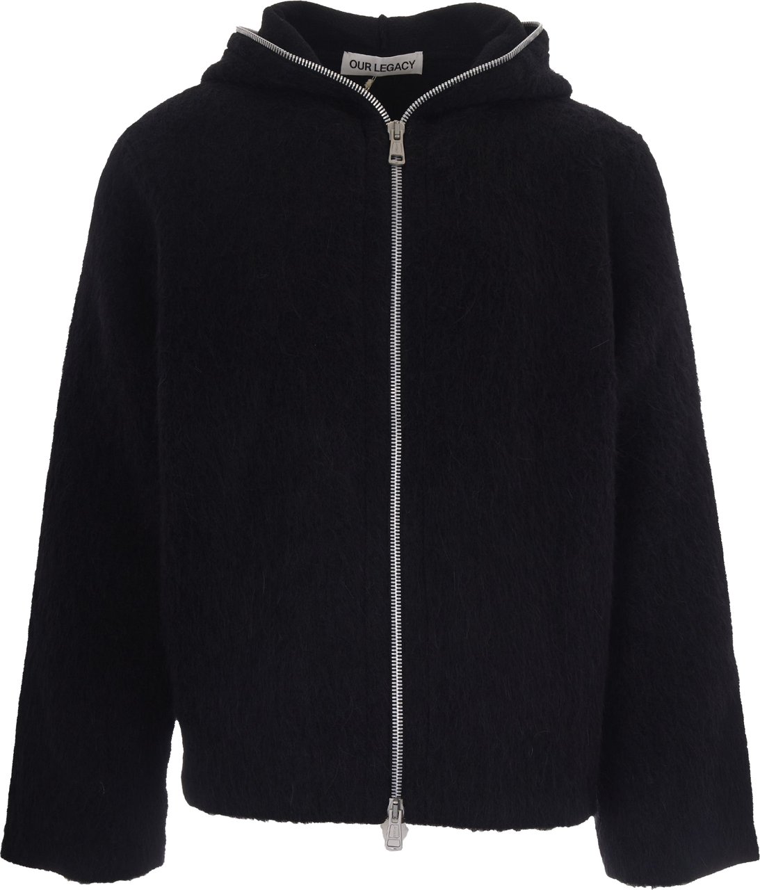 Our Legacy Sweaters Black Hairy Wool Zwart