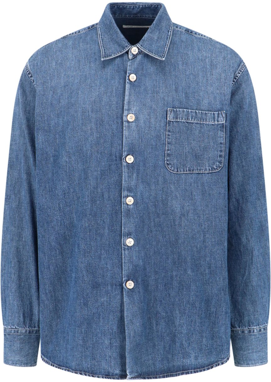 Our Legacy Multicolour Patchwork Organic Cotton Shirt Neutraal