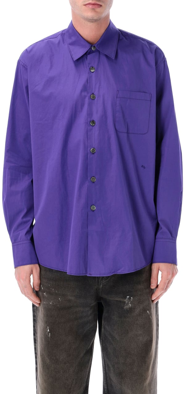 Our Legacy Above Shirt Deep Blue Paars