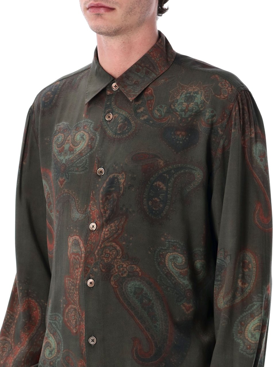 Our Legacy Beyond Shirt Verde Donkergroen