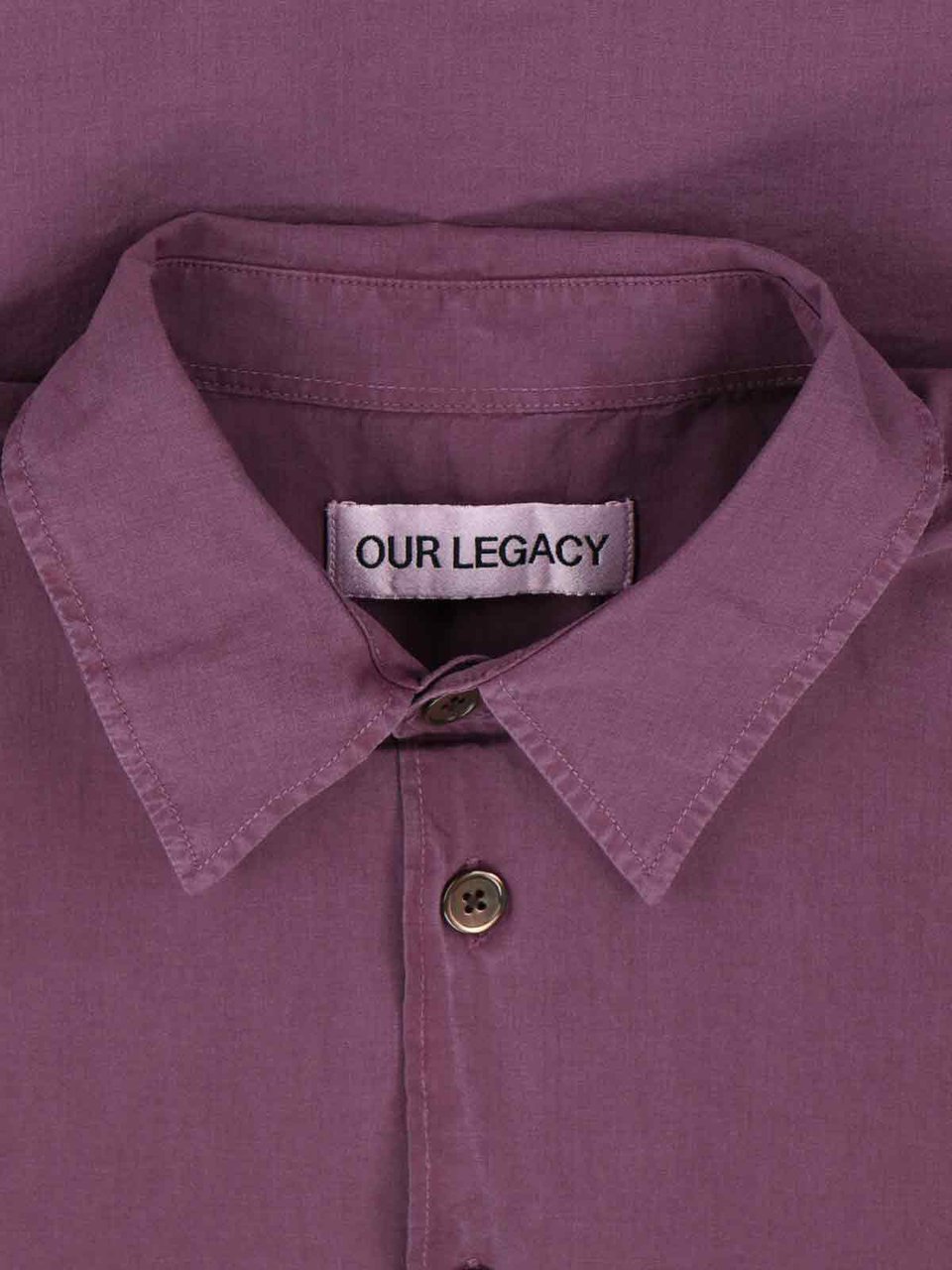 Our Legacy “Beyond” Button-Up Shirt – Purple Paars
