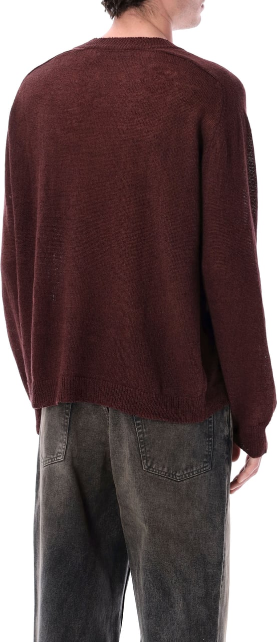 Our Legacy Rue V-Neck Cabernet Maroon