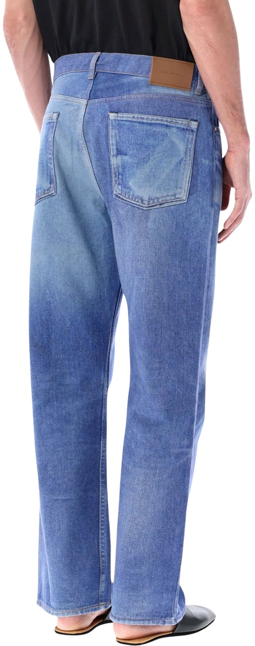 Our Legacy Third Cut Gigital Print Blauw