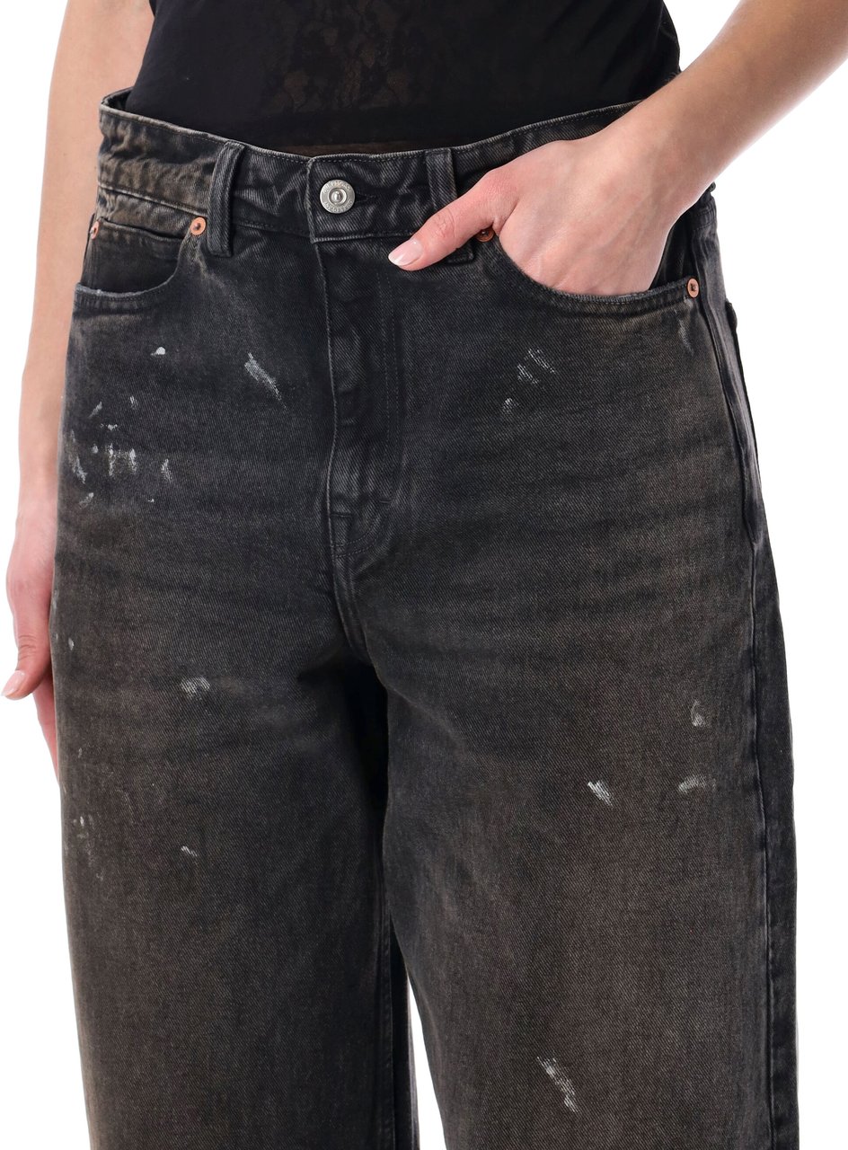 Our Legacy Full Cut Denim Dark Wash Nebula Dark Wash Donkergrijs