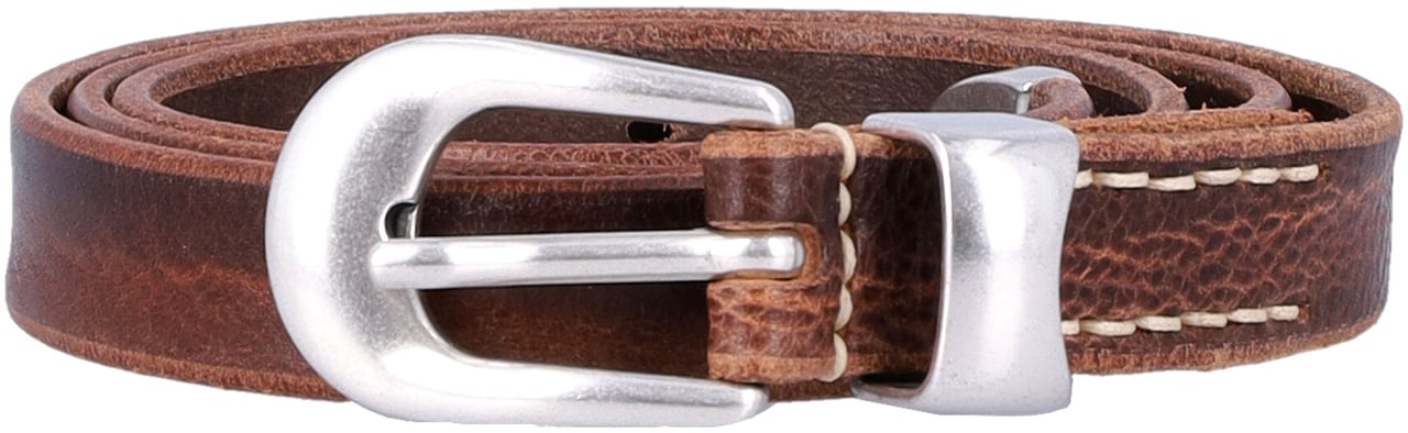 Our Legacy 3 Cm Belt Marrone Bruin