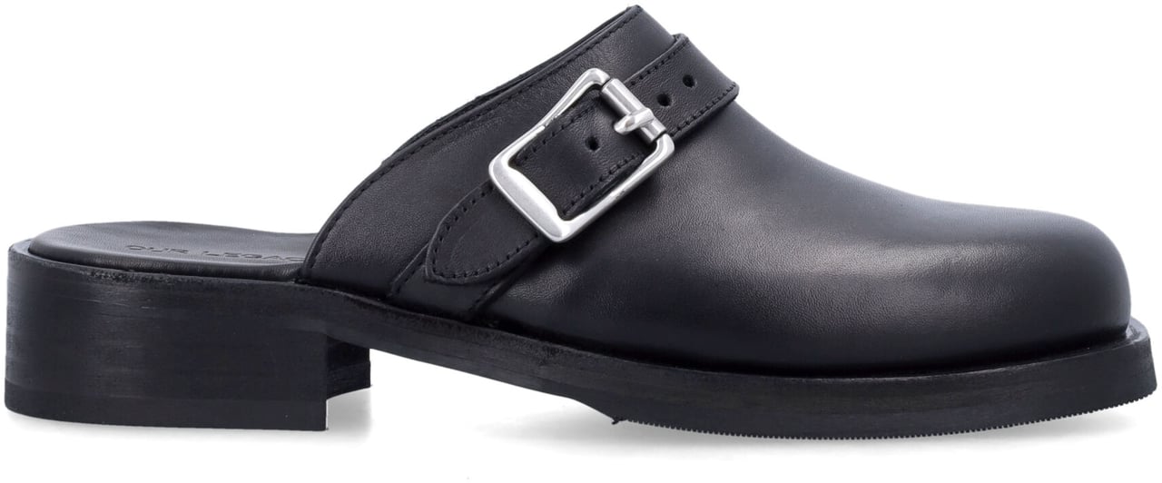 Our Legacy Camion Mule Nero Zwart