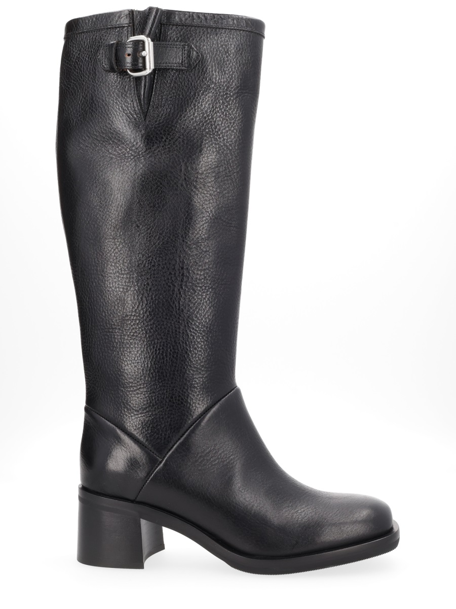 Our Legacy Block Heel High Boots Zwart